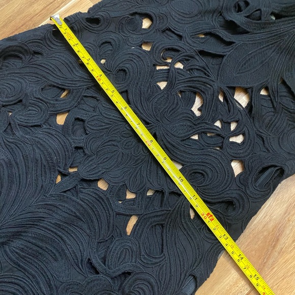 Rat And Boa Black Cut Out Lace Halter Dress Womens Small NWT - Picture 8 of 9